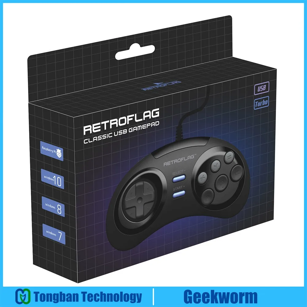Оригинальный Проводной USB игровой контроллер Retroflag геймпад для