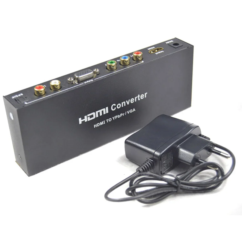 Effelon 1080 P HDMI rgb компонентный YPbPr Аудио Видео адаптер VGA/SPDIF/rl конвертер Поддержка 5.1CH