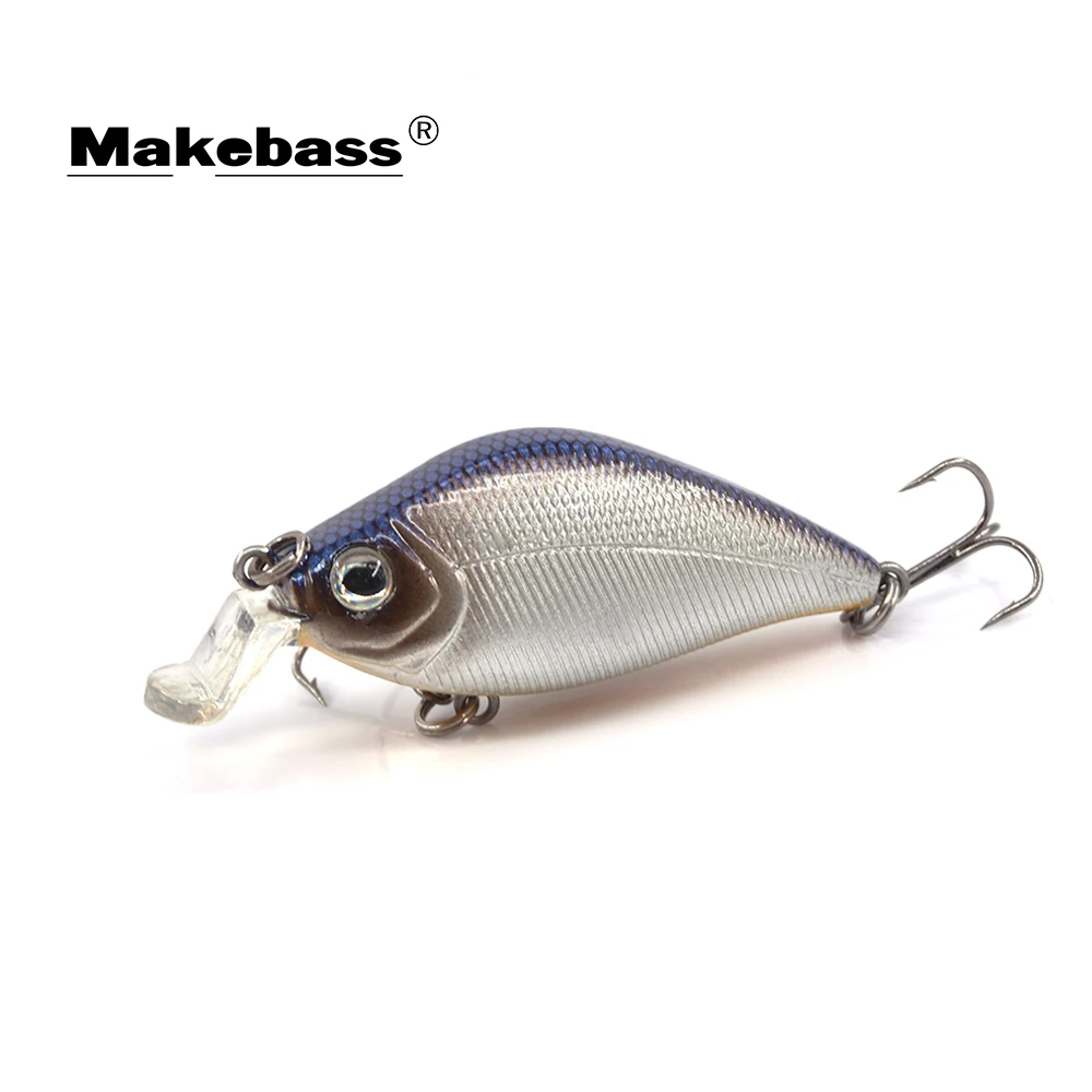 Makebass Crankbait Fishing Lures Bass Artificial Wobbler Hard Baits Shallow Diving Fishing Tackle Trout Perch etc. 2in/0.3oz