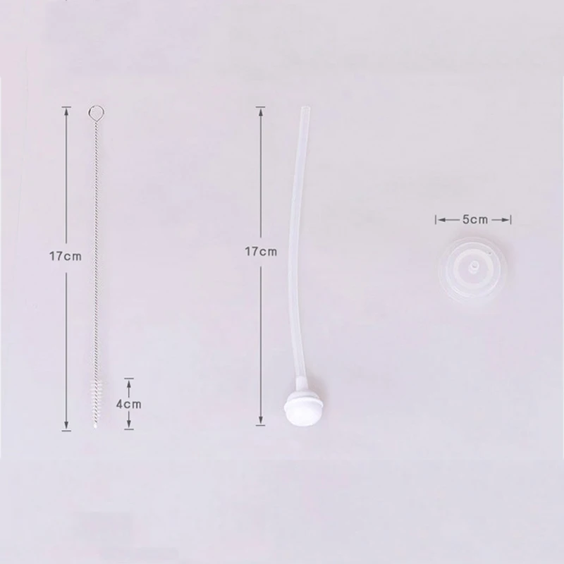 Волшебная соломинка бутылочка для детского кормления с соской присоской широким