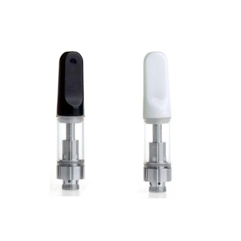 

5pcs/pack 1.0ml Tank CBD Cartridge Clearomizer Ceramic Cell Coil For 510 Battery Electronic Cigarette Vape Vaporizer Pen Mod