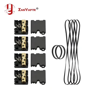 Детали для 3D-принтера Ultimaker 2 UM2, оригинальный слайдер для инъекций сделай сам с медной втулкой + пружина слайдера + ремень времени GT2 610 200