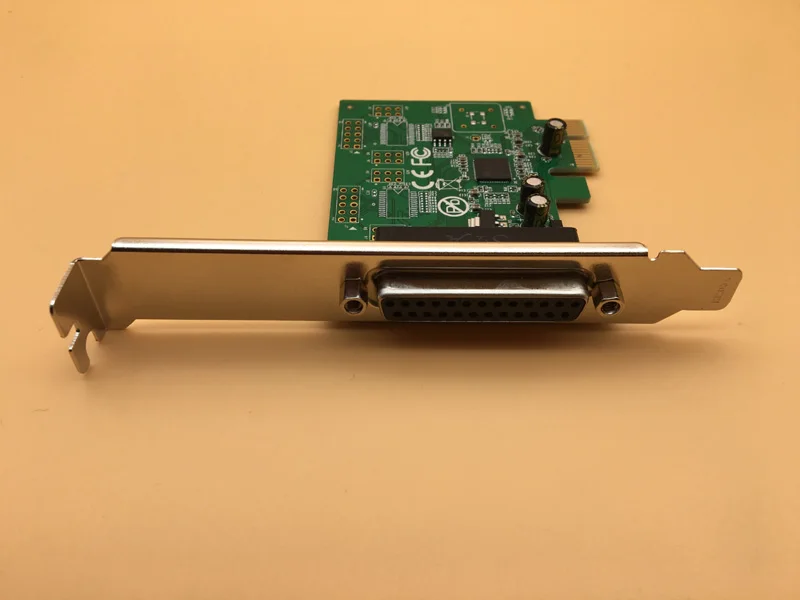 PCI E к параллельному порту карты AX99100 чип DB25 интерфейс печати PCIE LPT карта