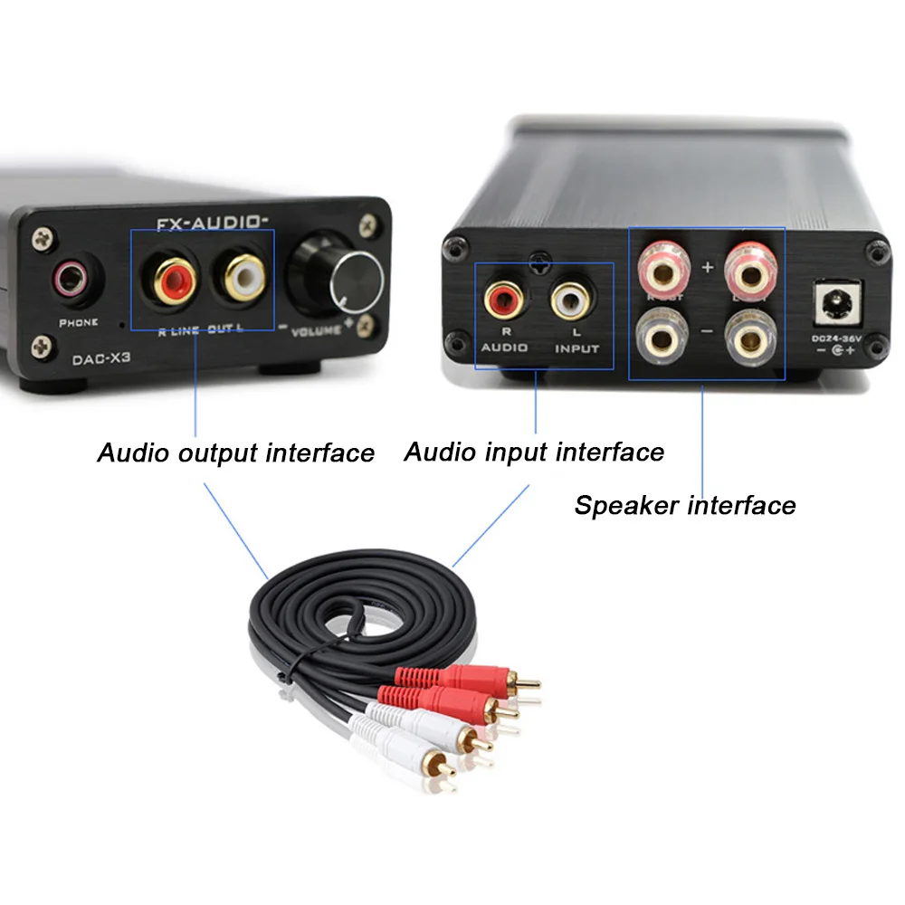 Fx-аудио мини аудио декодер DAC-X3 волокно коаксиальный USB декодер 24 бит/192 кГц USB DAC декодер наушников аудио усилитель
