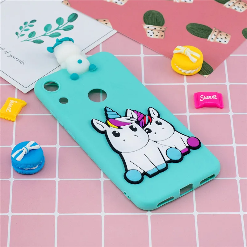 Honor 8S чехол 3D Милый Панда Единорог кактус силиконовый чехол для телефона на Fundas huawei Honor 8A 8C 8X8 S Чехол для женщин и детей