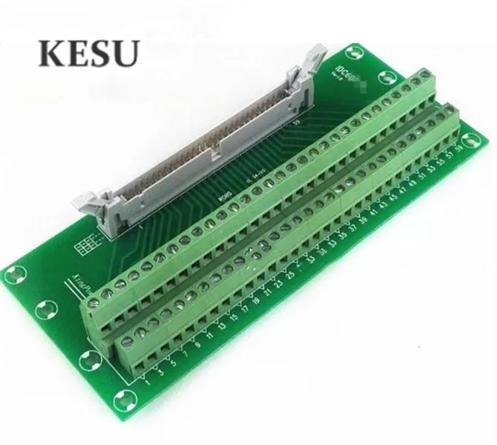 IDC60Pin 2 45 мм IDC 60 штыревой разъем для контактного клеммного блока Breakout плата