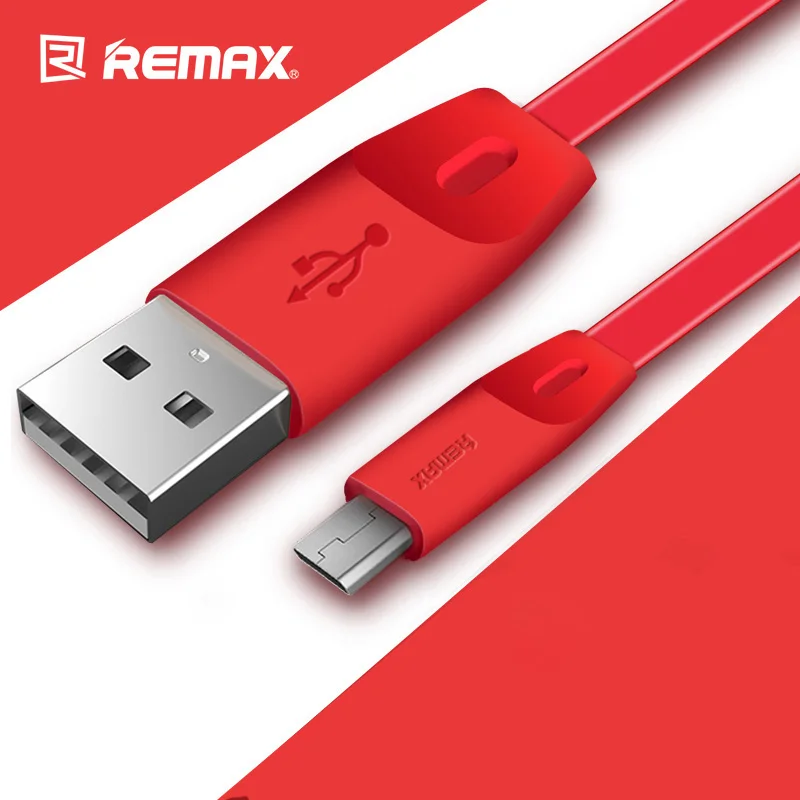 REMAX 1 м Полный Быстрый 2.1A Micro USB кабель для передачи данных плоский синхронизации