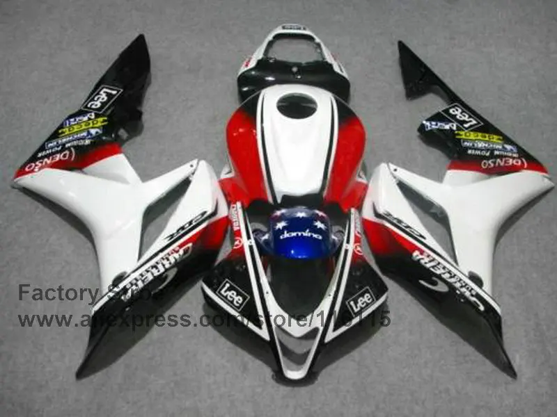 Белый Запасные части корпуса для литья под давлением HONDA F5 CBR 600 RR 2007 2008 OEM