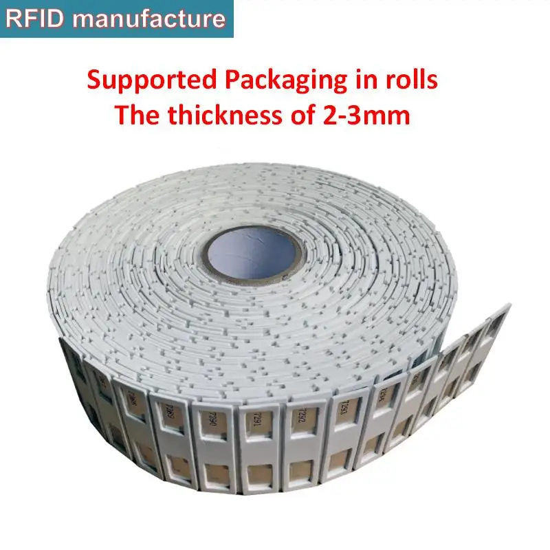 Программируемый чип epc gen2 impinj r6 rfid bibtag uhf марафон рчид 10000 шт. 860 960 МГц|Считыватели