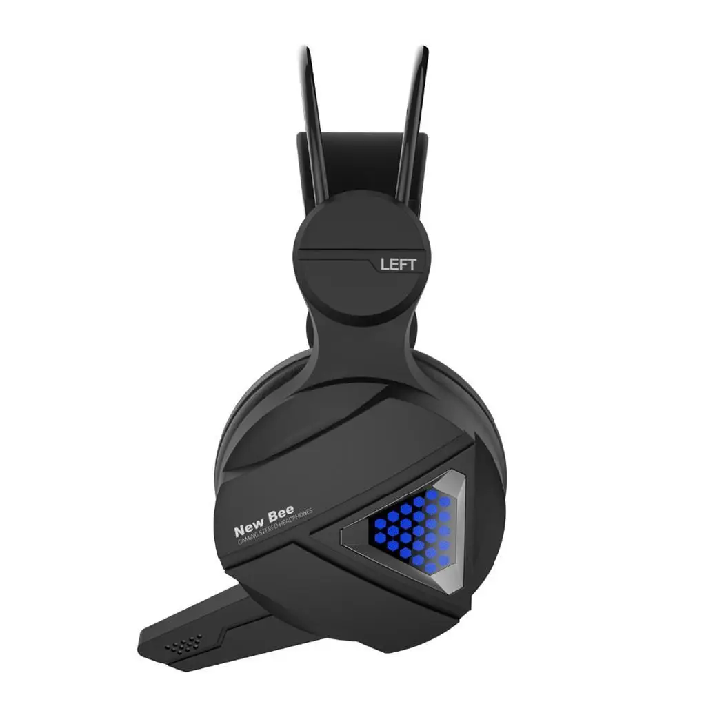 LED Light Gaming Headset Game Earphones 32 Black 108dB/3dB 1.8m/70.9inch Stereo Wired With Microphone | Электроника