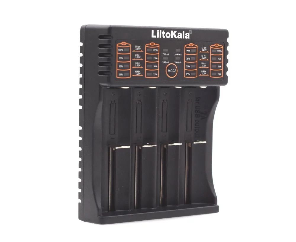 Зарядное устройство Liitokala Lii 402 18650 1 2 в 3 7 85 В AA/AAA 26650 10440 14500 16340 25500 умное зарядное