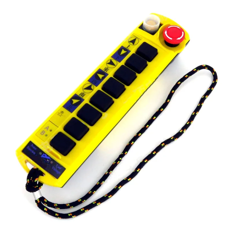 B100AB (QD) двухлучевой кран промышленный беспроводной пульт дистанционного