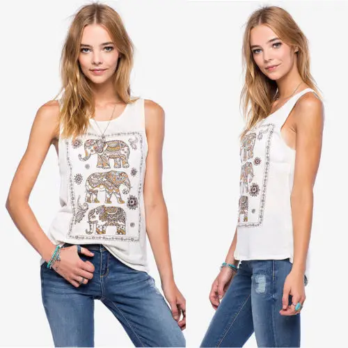 

Fashion Lady Summer Vest Sleeveless Shirt Casual Tank T-Shirt