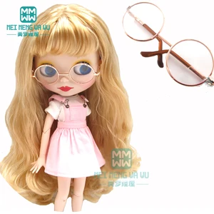 1 шт. 30 см кукла Azone Blyth, аксессуары, модные очки доктор золото, черный