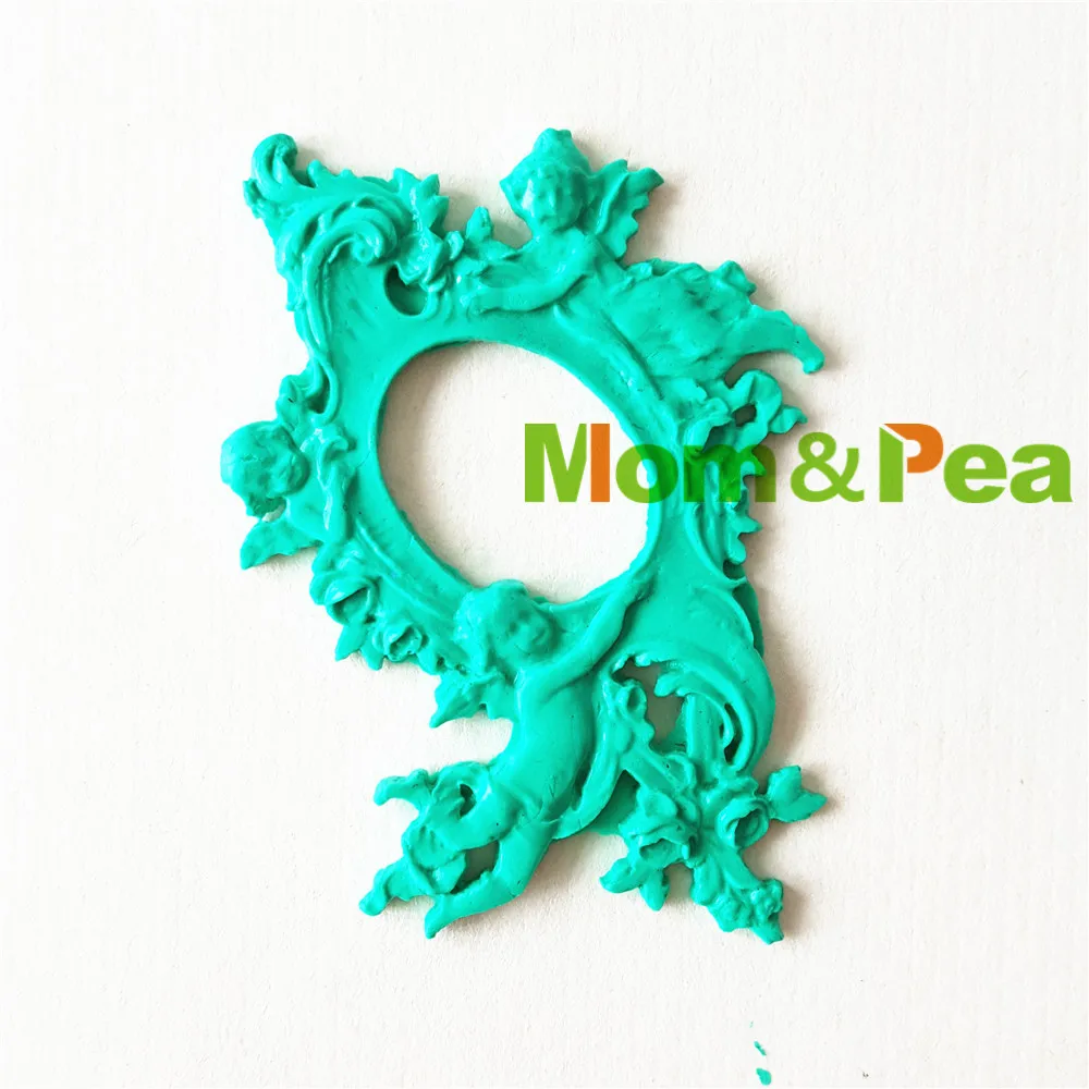 Mom & Pea MP166 Бесплатная доставка декоративная силиконовая форма для украшения торта