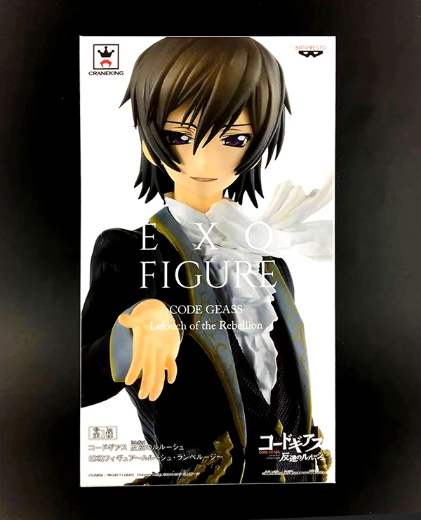 PrettyAngel подлинный Banpresto EXQ код Geass: Lelouch of the Rebel Lamperouge Коллекционная фигурка|Игровые