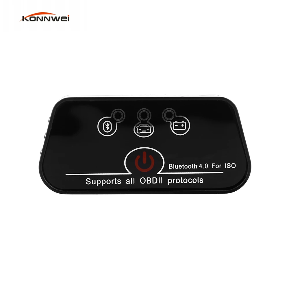Konnwei KW903 Bluetooth 4 0 Автомобильный диагностический сканирующий инструмент OBDII