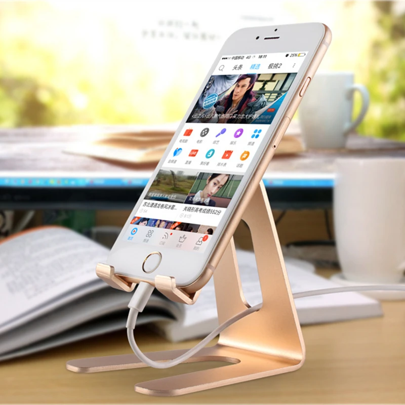 Металлический держатель для планшета мобильный телефон алюминиевый сплав