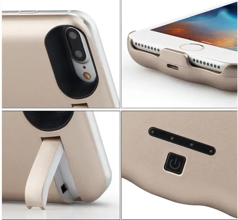 10000 мАч Новый Портативный внешний Батарея чехол для iPhone 6 6S Plus 7 запасных Зарядное