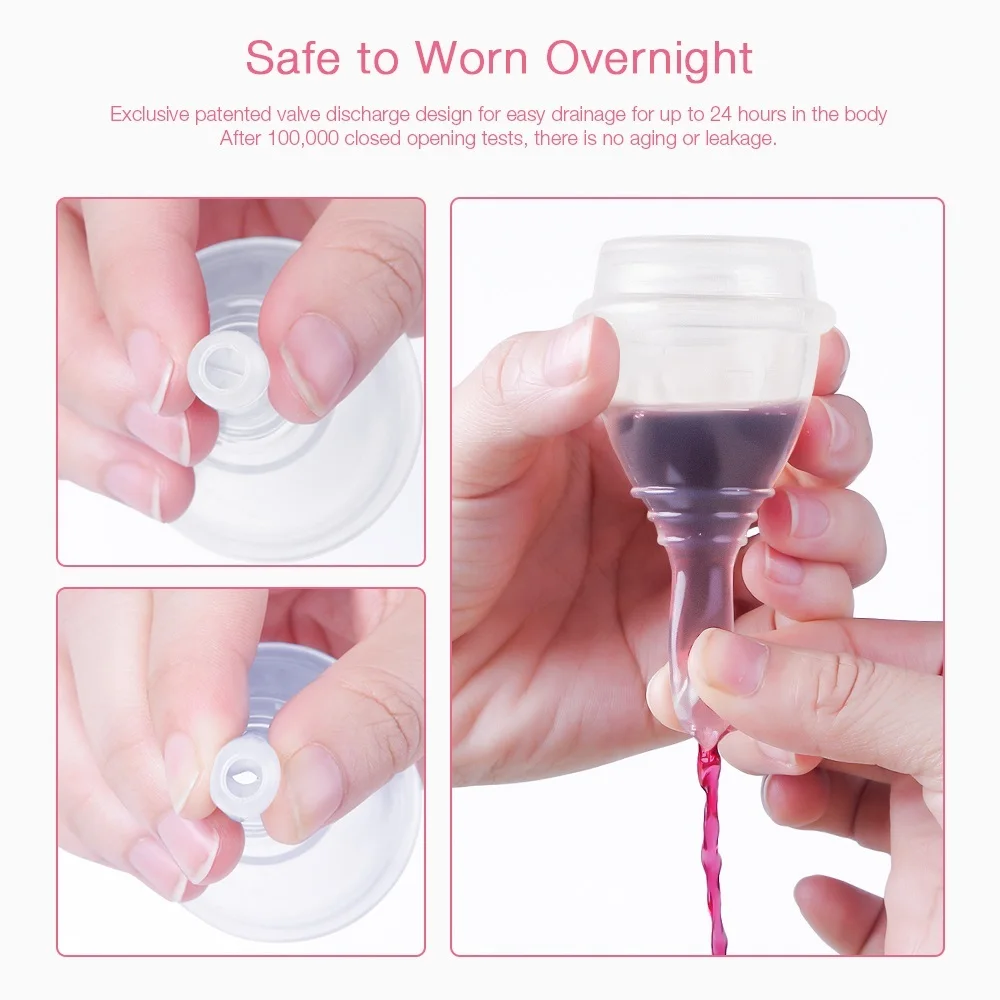 Профессиональная менструальная чашка сливные клапаны практический период чашки