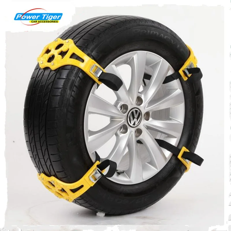 CARSUN 1 шт. Простая установка зимняя Автомобильная цепь для снега