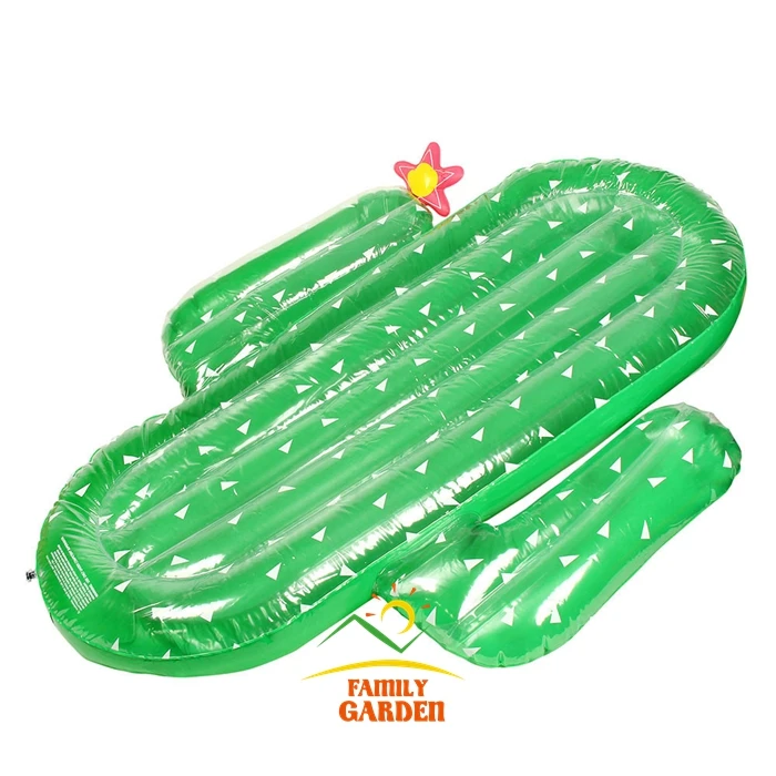Гигантский 71in надувной бассейн кактус плавает большой открытый плавательный