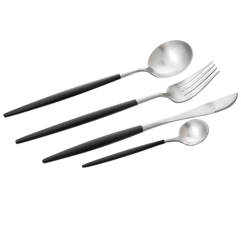 Hoomall Нержавеющая сталь западные набор посуды столовых приборов Европейский
