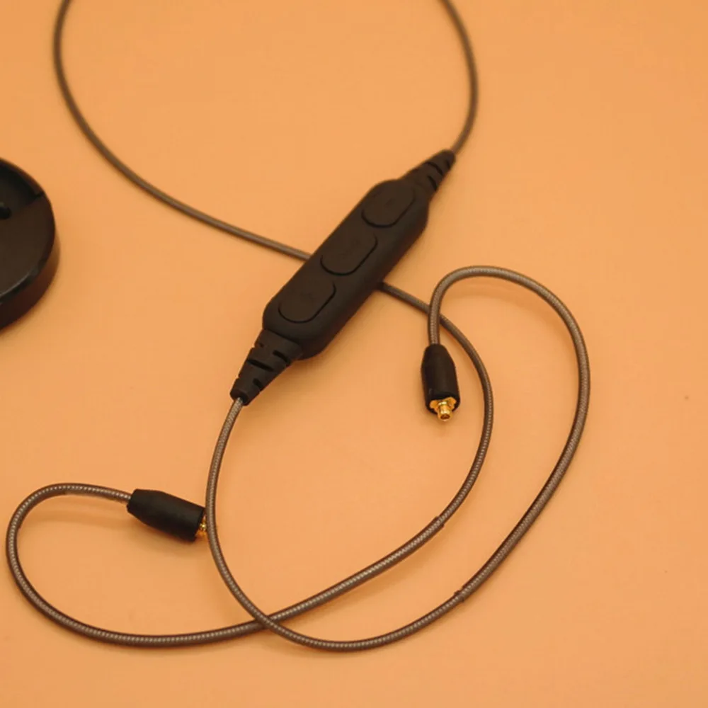 Hifi MMCX port wireless Bluetooth adapter sports cable For Shure SE215 SE535 UE900 Earphone connector headset | Электроника