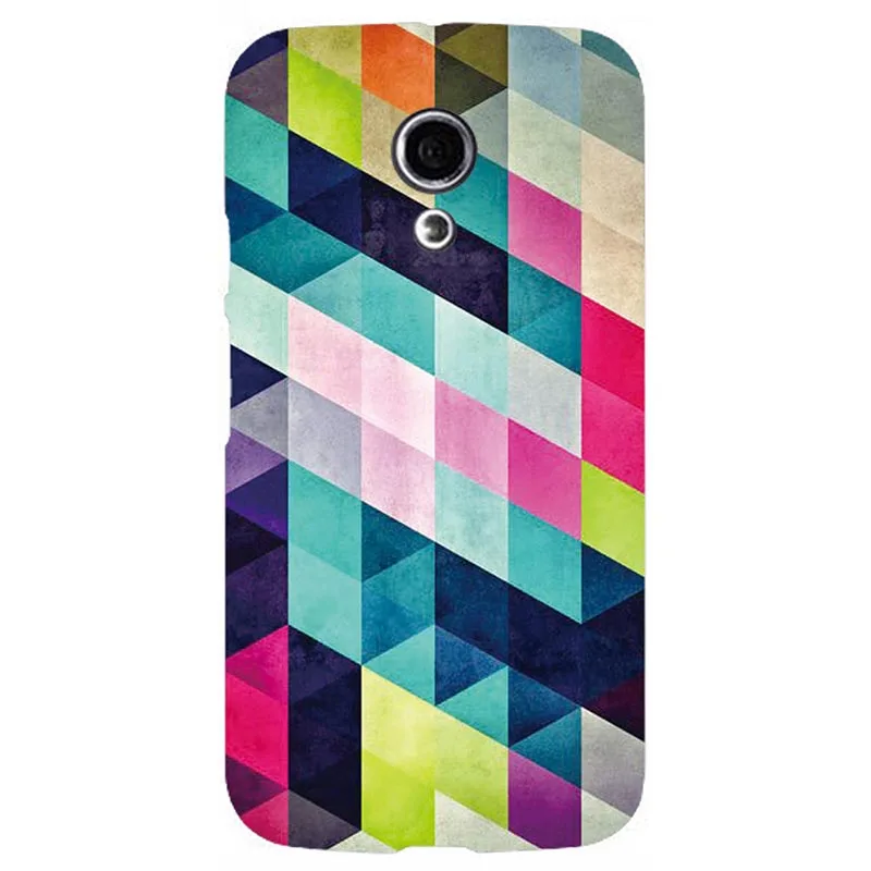 Y001 Модный Стильный чехол для телефона, чехол для Motorola Moto G2 XT1072 XT1078 XT107, жесткий пластиковый чехол для телефона с красочным рисунком - Цвет: Y001