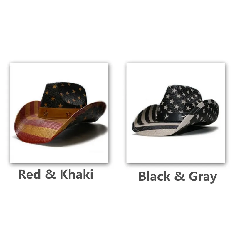 Государственный флаг ретро унисекс жесткий Краски соломенная шляпа с широкими