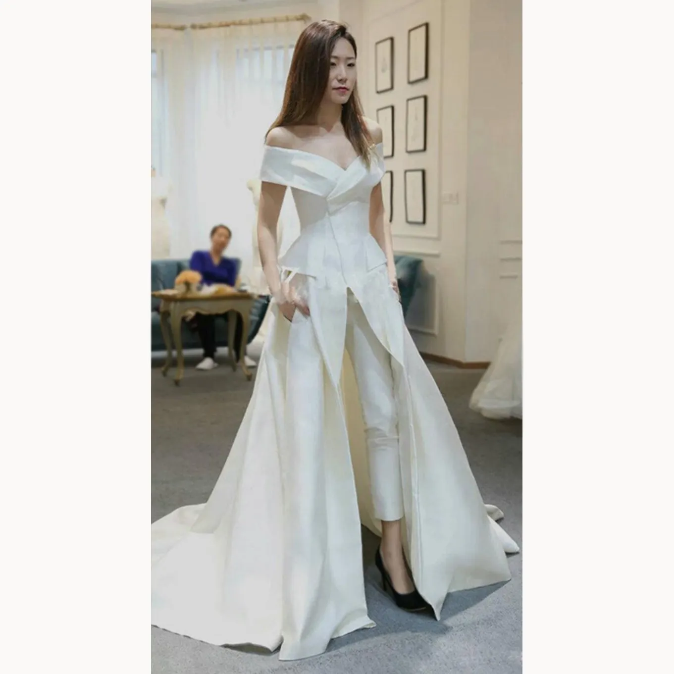 Модное женское платье с открытыми плечами повседневное Белое Облегающее длинное