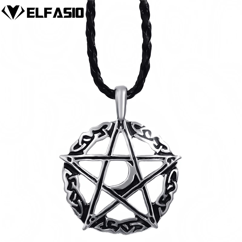 Мужская кельтская Подвеска из олова со звездами ожерелье чокер 24 дюйма ювелирные