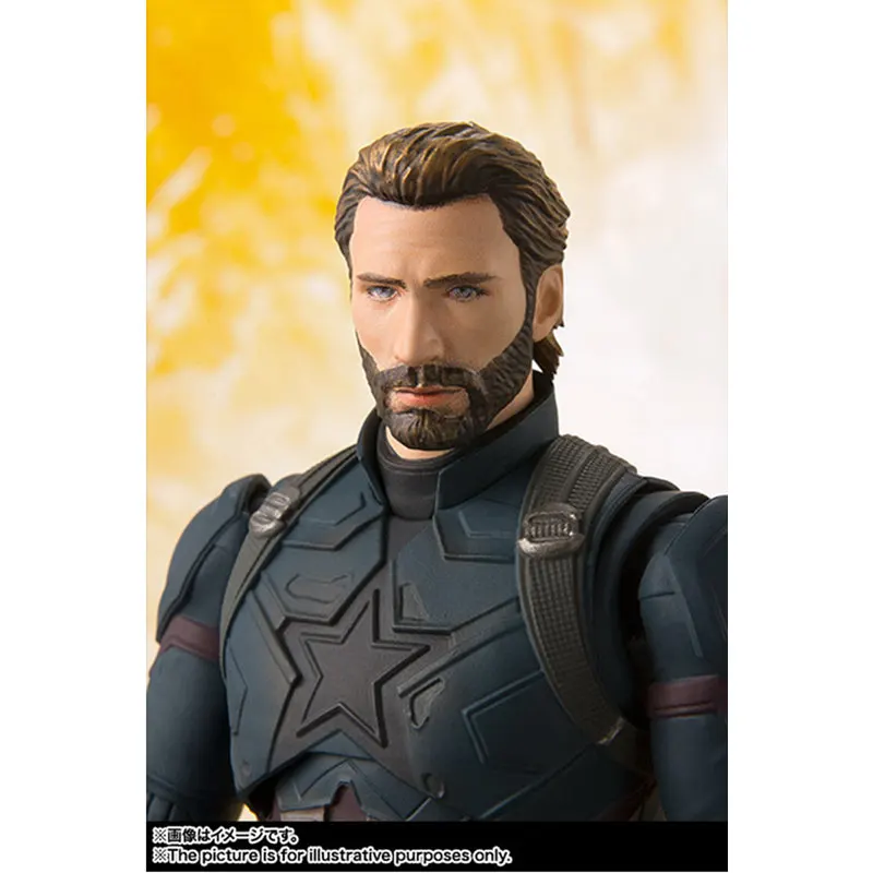 Горячие фильмы Мстители Бесконечность войны SHFiguarts Черная Вдова Капитан Америка
