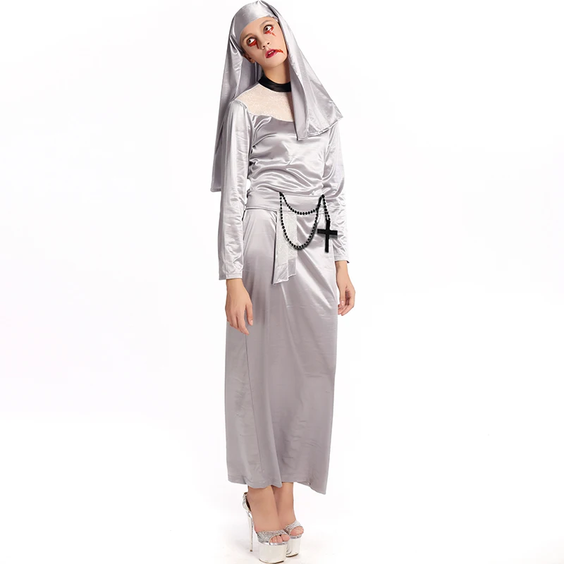 2017 новые женские монахиня Хэллоуин костюм для женщин Арабский Одежда пикантные