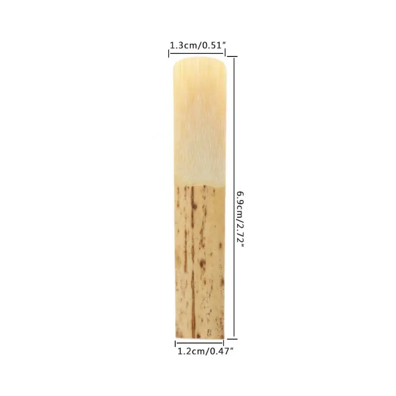 

10pcs 2.5 Strength Clarinet Reeds Music Instrument Part Traditional Bamboo Reeds