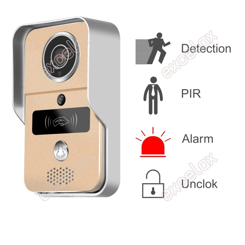 Дверной звонок 720P Wi Fi PoE ONVIF|wifi video doorbell|video doorbellwireless intercom |