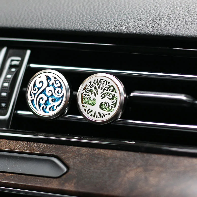 316L узор автомобильный воздушный парфюм Арома диффузор из нержавеющей стали