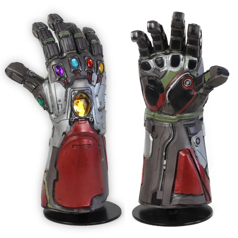 Мстители 4 Endgame Бесконечность Gauntlet Халк косплэй Тони Старк для косплея Железного человека танос латекс Прихватки для мангала маска супергероя Marvel реквизит