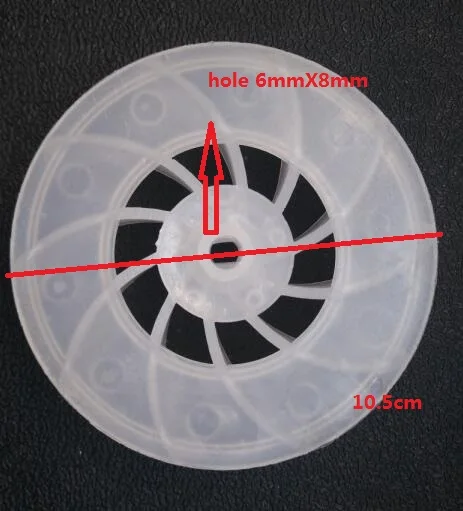 Детали вентилятора компьютерная пылеочистительная воздуходувка пластиковая
