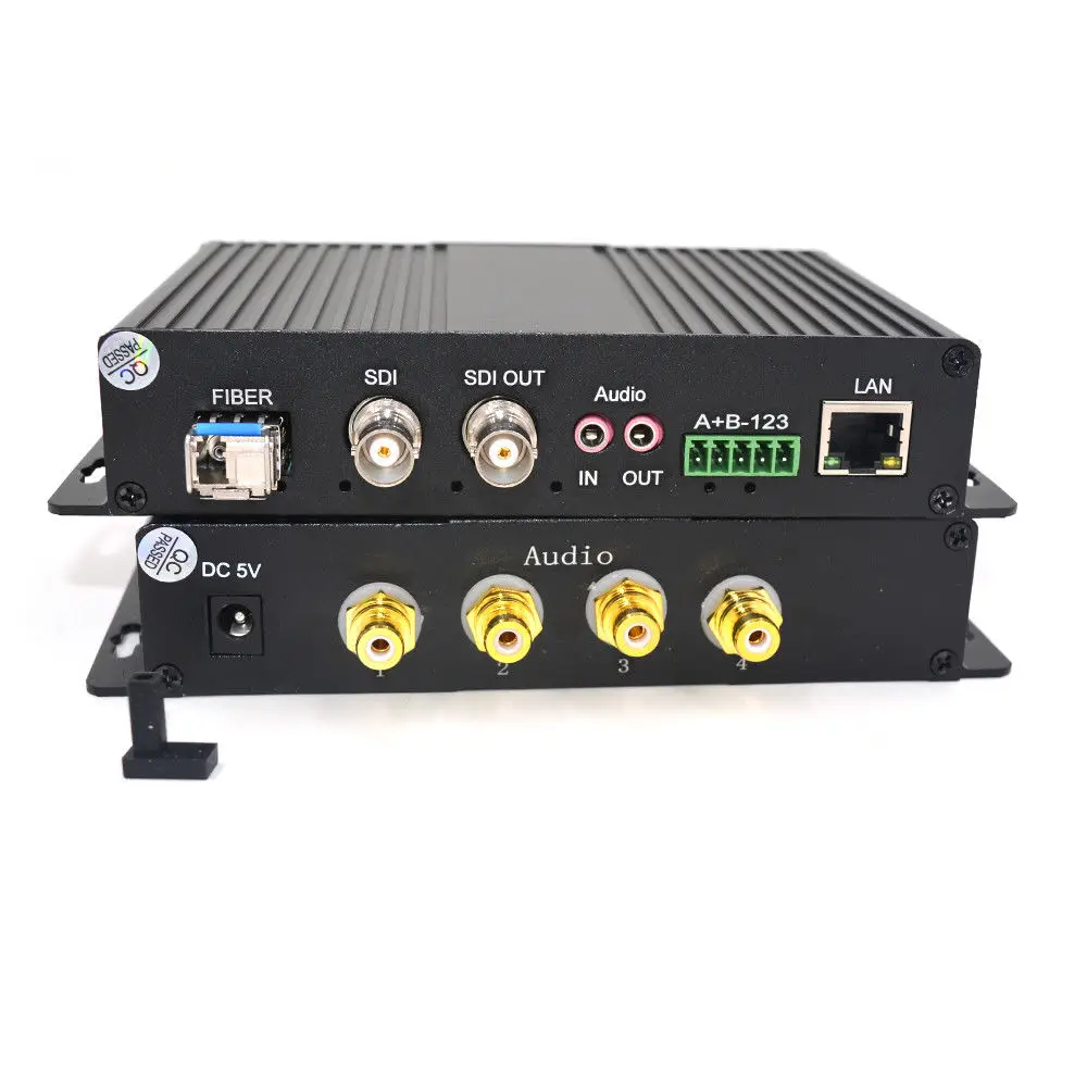 Jyttek HD-SDI видео/аудио/Ethernet волоконно-оптические медиа-конвертеры TX / RX LC S/M 20 км |