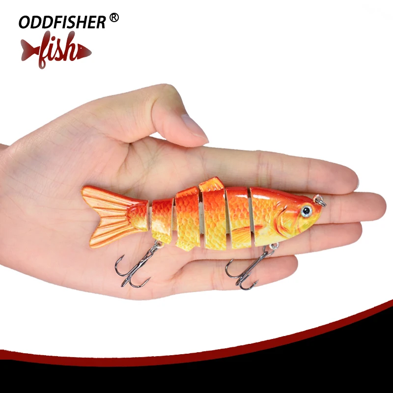 1 шт. рыболовная приманка Мульти соединенная жесткая 10 см 19 5 г Реалистичная