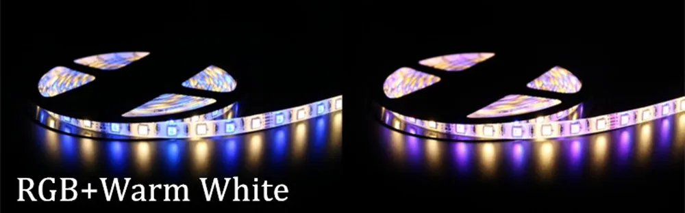 Светодиодная лента 5050 RGB Водонепроницаемая 12 В RGB/белый/теплый белый/RGBW/RGBWW Fita Светодиодная лента s Гибкая неоновая лента Luz монохромная