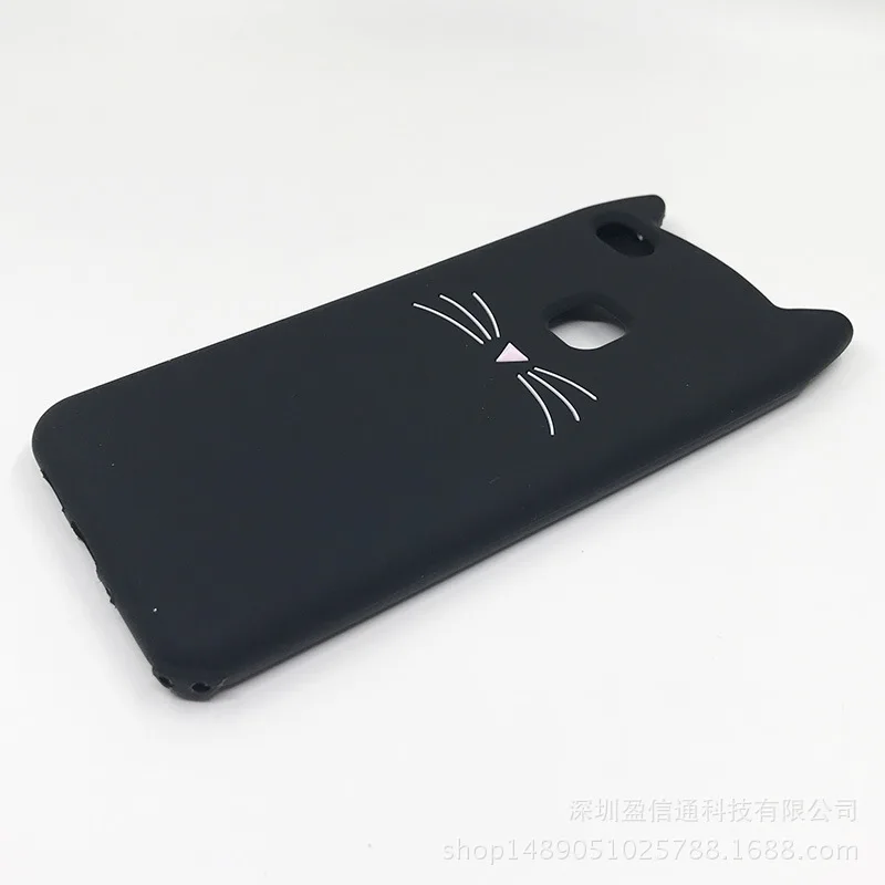 Блестящие бороды с украшением в виде кошачьих ушек чехол для Huawei Mate 10 Pro Max 2