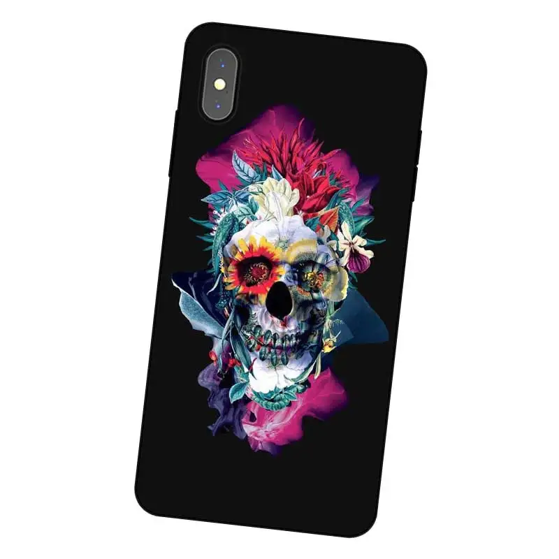 P176 Reaper абстрактный Черный силиконовый чехол для Apple iPhone 11 Pro XR XS Max X 8 7 6 6S Plus 5 5S SE |
