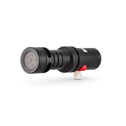 Профессиональный RODE Videomic ME-L микрофон для lightning Разъем для iPhone X xr 7plus 7 8 11 pro смартфон микрофон