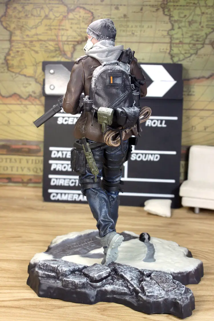 EA The Division SHD Agent подвеска Tom clancys Рисунок Статуя W/светодиодный игрушки 24 см в