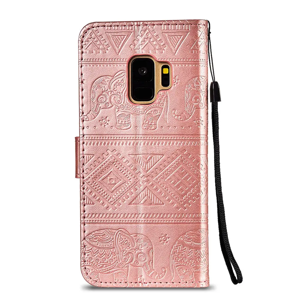 Флип чехол для Samsung Galaxy J6 2018 SM J600 J600FN J600FN/DS слон кожаный J600F J600F/DS чехол|cover for lenovo|phone