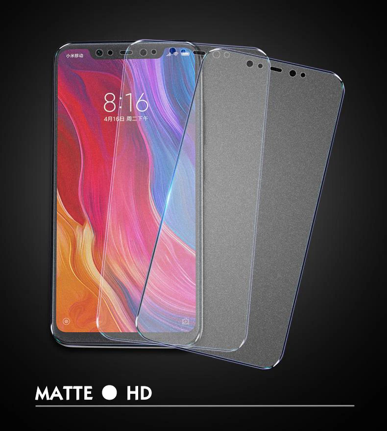 2 шт./лот, матовое закаленное стекло для xiaomi mi 8 SE lite, Защита экрана для xiaomi 8 lite SE 6D, закаленное стекло с защитой от синего света, светильник