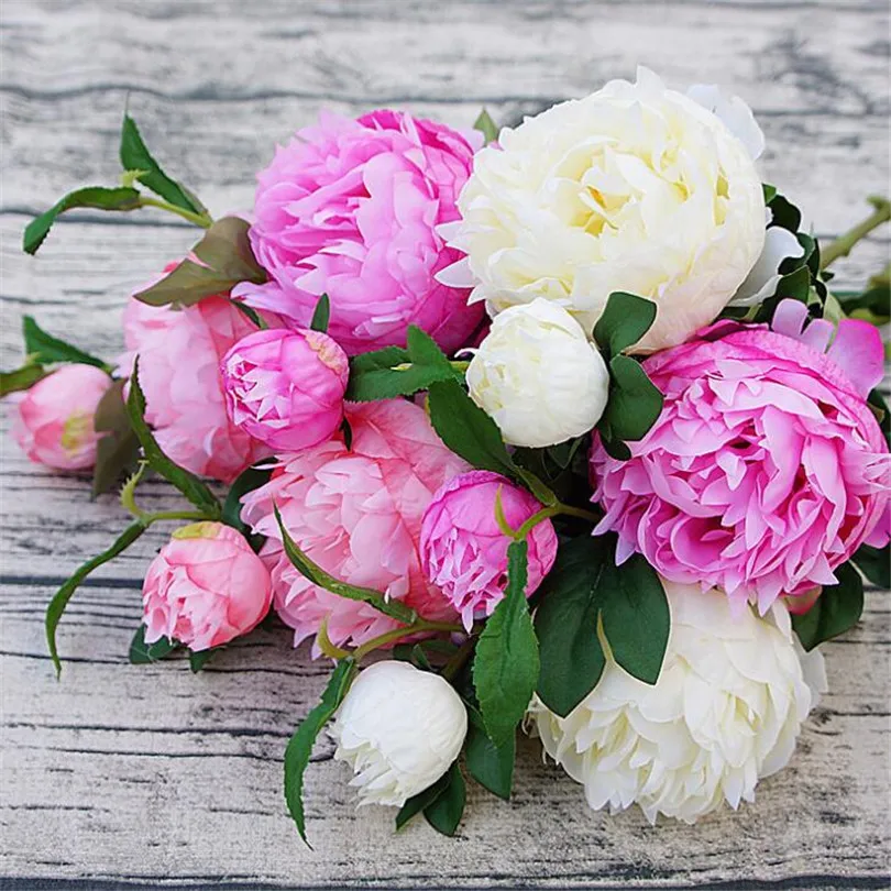 Искусственный китайский пион 30P Европейский Ranunculus asiatus для мероприятия Свадебная