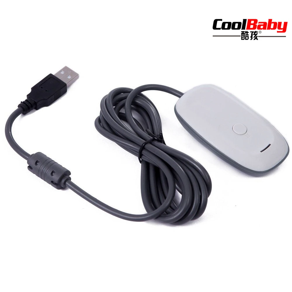 Для Xbox 360 беспроводной геймпад ПК адаптер USB приемник поддерживает Win8 система для